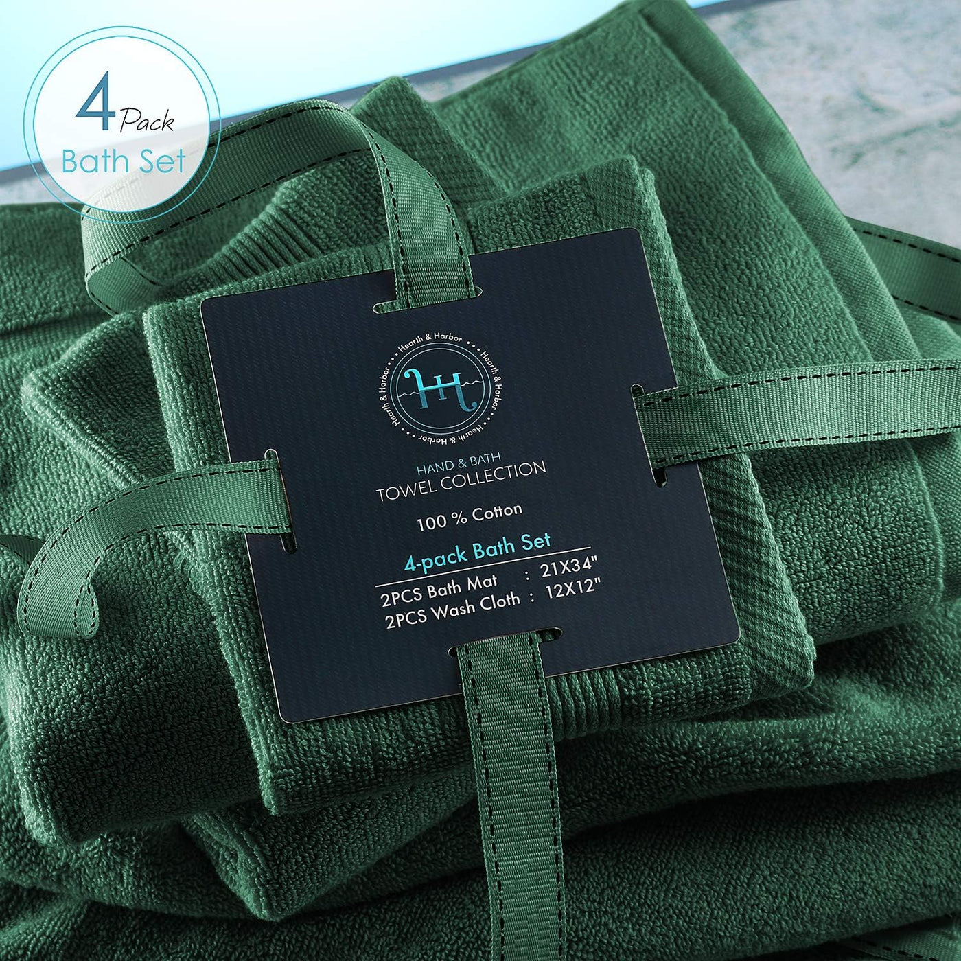 Bath Towel Sets (3 Choices)