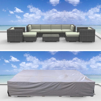 Urbanfurnishing Furniture-Cover-L Outdoor Patio Furniture Cover