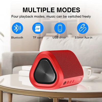 Waterproof Bluetooth Speaker, 24H Playtime 100 ft Range
