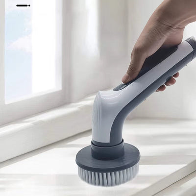 CleanMaster™ 6-in-1 Wireless Electric Scrub Brush – Adjustable Cleaning Tool for Bathroom, Kitchen & Window