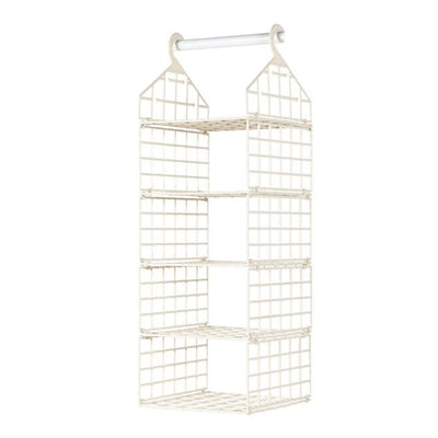 ClosetMax™ Foldable Hanging Organizer – Multi-Tier Space Saver for Pajamas, Coats, Sweaters & More