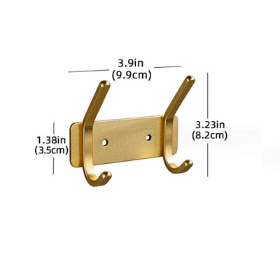 LuxeHook™ Rose Gold Wall Hooks – Sleek Storage, Effortless Style