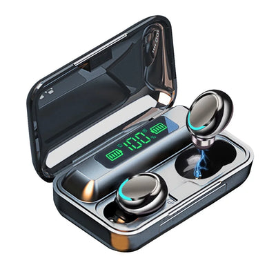 Bluetooth Earbuds,Charging Case and Emergency Power Bank