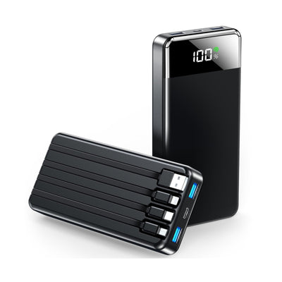 SABANI Portable Charger 35000Mah Power Bank - Portable Battery with 4 Built I...