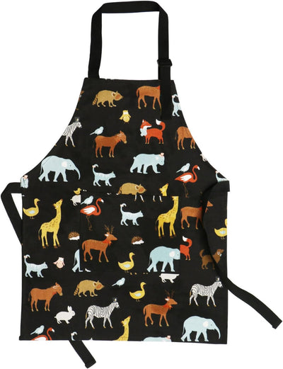 Jennice House Kids Aprons, Cotton Children Aprons with Adjustable Neck Strap Child Chef Aprons