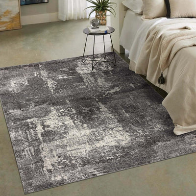 LUXE WEAVERS Modern Abstract Gray 5X7 Area Rug