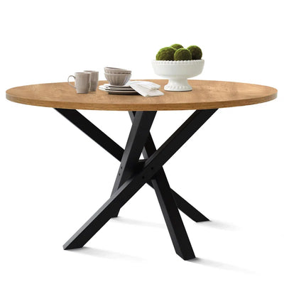 Pinkard 47'' Iron Pedestal Dining Table