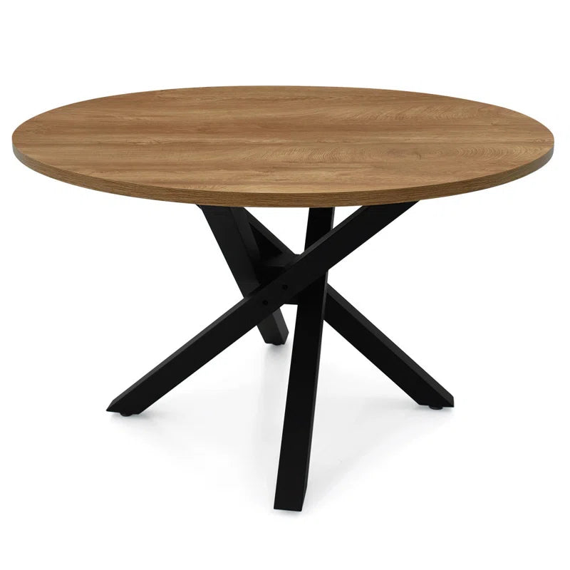 Pinkard 47'' Iron Pedestal Dining Table