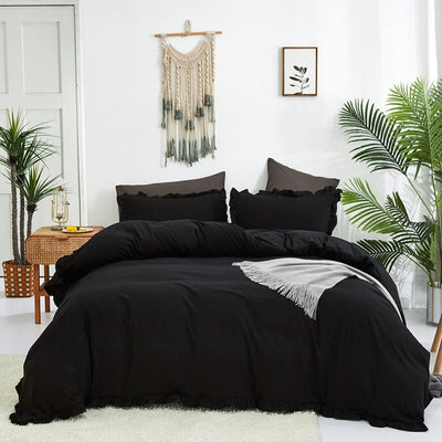 Queen Comforter Set Fluffy Bedding Comforter Sets  with 2 X Pillow Cases