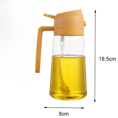 Mistify™ 500ml Olive Oil Spray Bottle – Precision Oil Dispenser for Cooking, Grilling & Baking