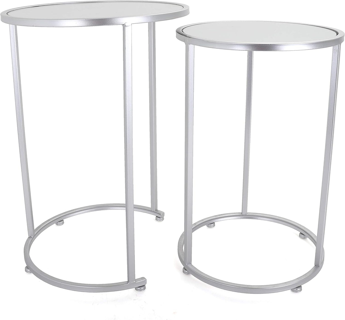 End Table Set  Nesting round Accent Tables