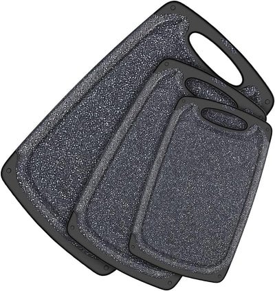 (Set of 3) KIMIUP Kitchen Cutting Board ,Professional Chopping Boards Sets,(Dishwasher Safe Cutting Boards No BPA)