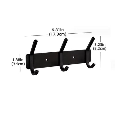 LuxeHook™ Rose Gold Wall Hooks – Sleek Storage, Effortless Style