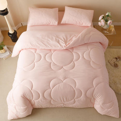 Queen Comforter Set Fluffy Bedding Comforter Sets  with 2 X Pillow Cases