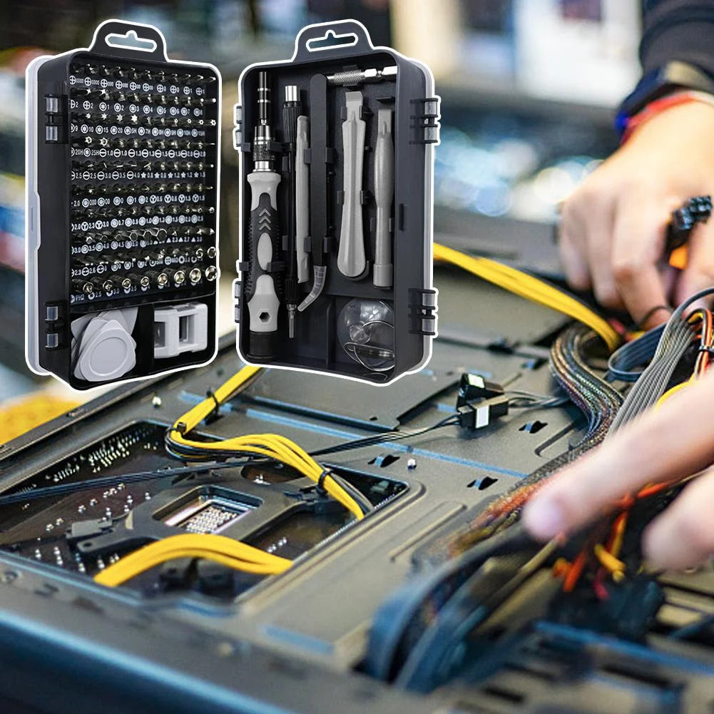 115-In-1 Magnetic Precision Screwdriver Set Hex Torx Repair Bits Device A2Z2