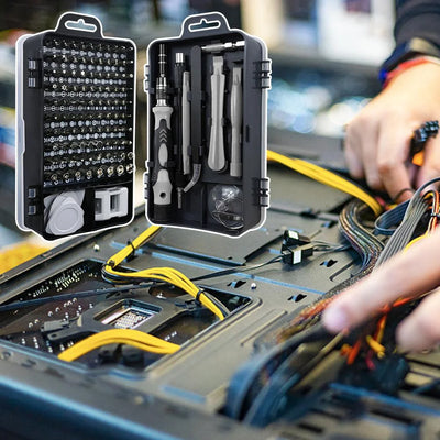 115-In-1 Magnetic Precision Screwdriver Set Hex Torx Repair Bits Device A2Z2