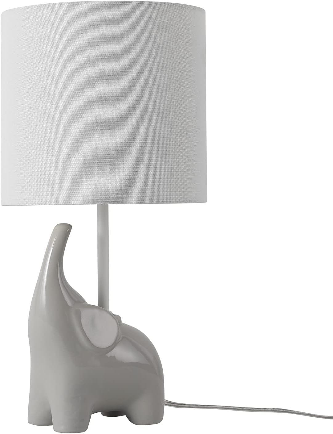 GLOBE Electric 67433 Holden 18" Table Lamp, Matte Brass, Modern, Night Stand, Bedroom Décor, Living Room, Bedside Light