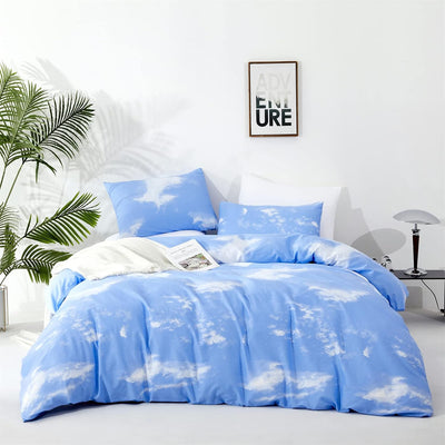 Queen Comforter Set Fluffy Bedding Comforter Sets  with 2 X Pillow Cases