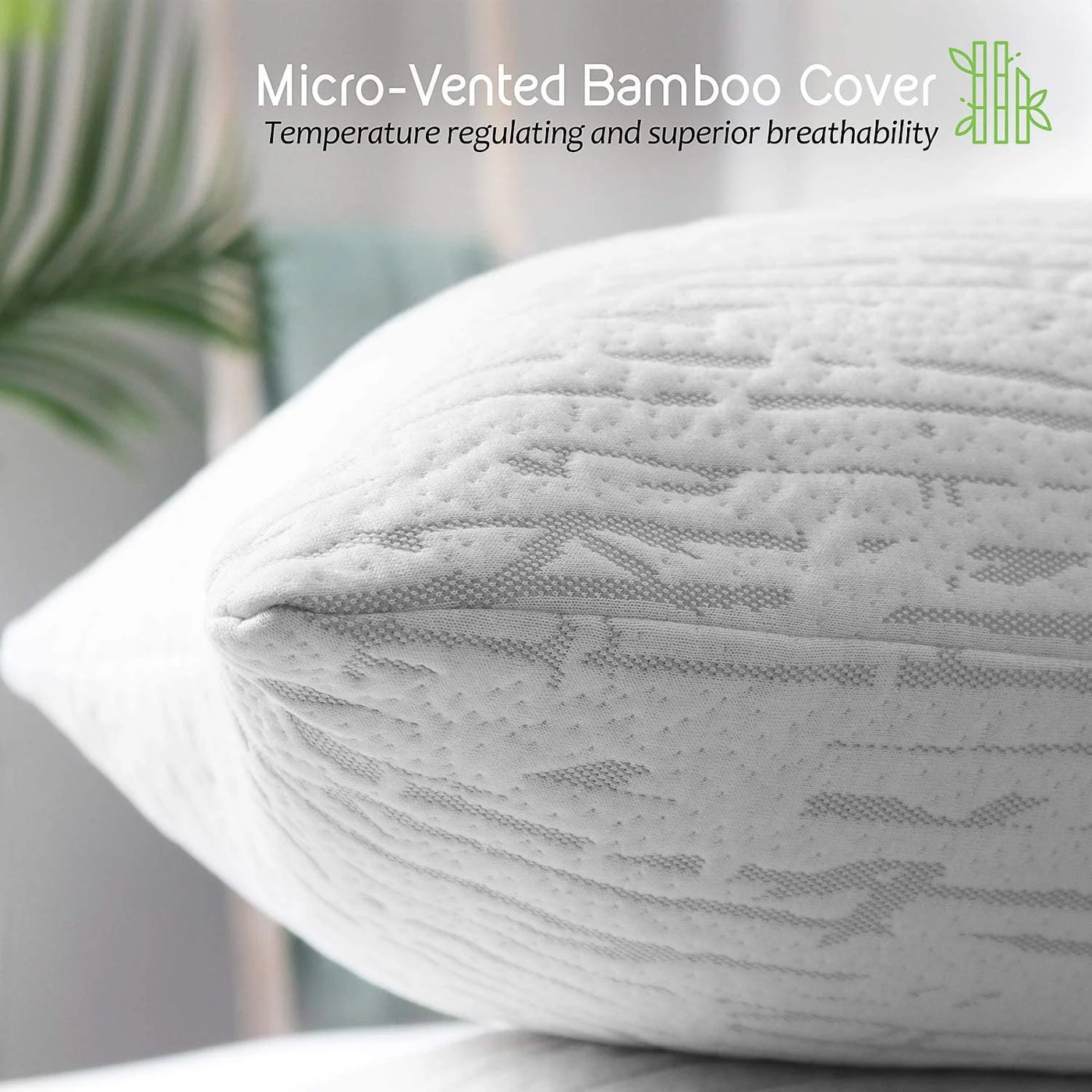 4 Pack Bamboo Queen Size  Pillows 
