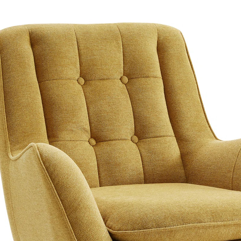 Brianne 30.31'' W Tufted Upholstered  Armchair