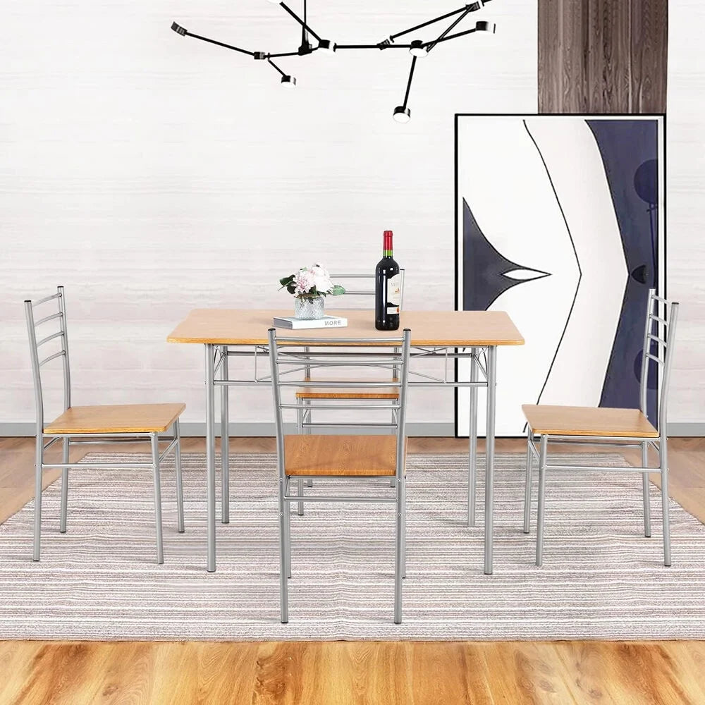 Dining Table Set Kitchen Table and Chairs for 4 Kitchen Table Dining Room Table