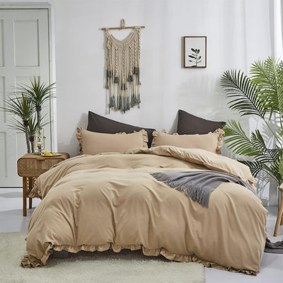 Queen Comforter Set Fluffy Bedding Comforter Sets  with 2 X Pillow Cases