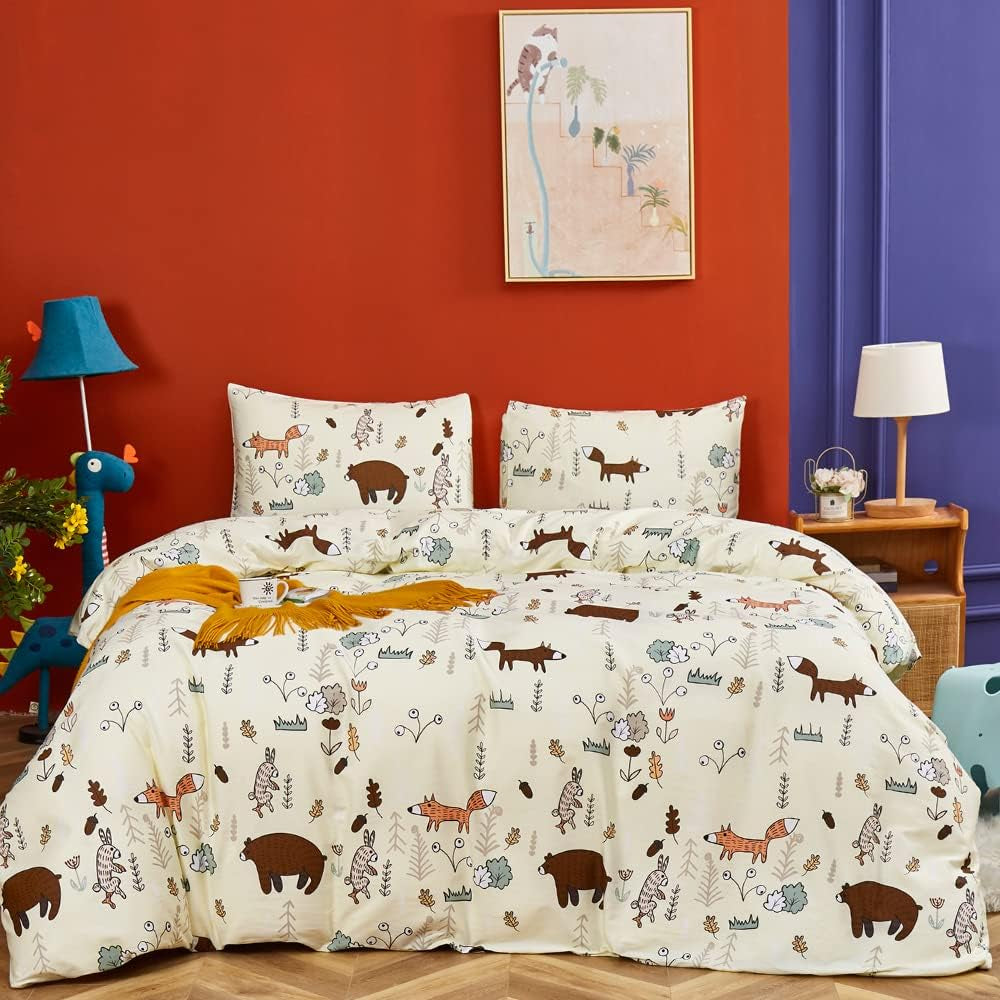 Queen Comforter Set Fluffy Bedding Comforter Sets  with 2 X Pillow Cases