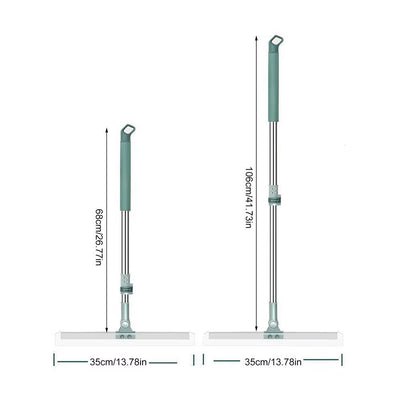 FlexSweep™ Silicone Scraper Broom – Deep Clean Made Effortless