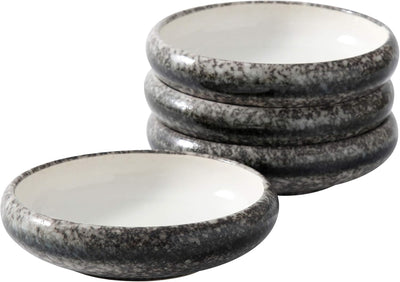 Set of 4 Serving Dishes,Salad Bowl Set,Dessert Plate,Appetizer Plate ,5.5 In