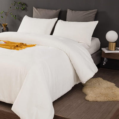 Queen Comforter Set Fluffy Bedding Comforter Sets  with 2 X Pillow Cases