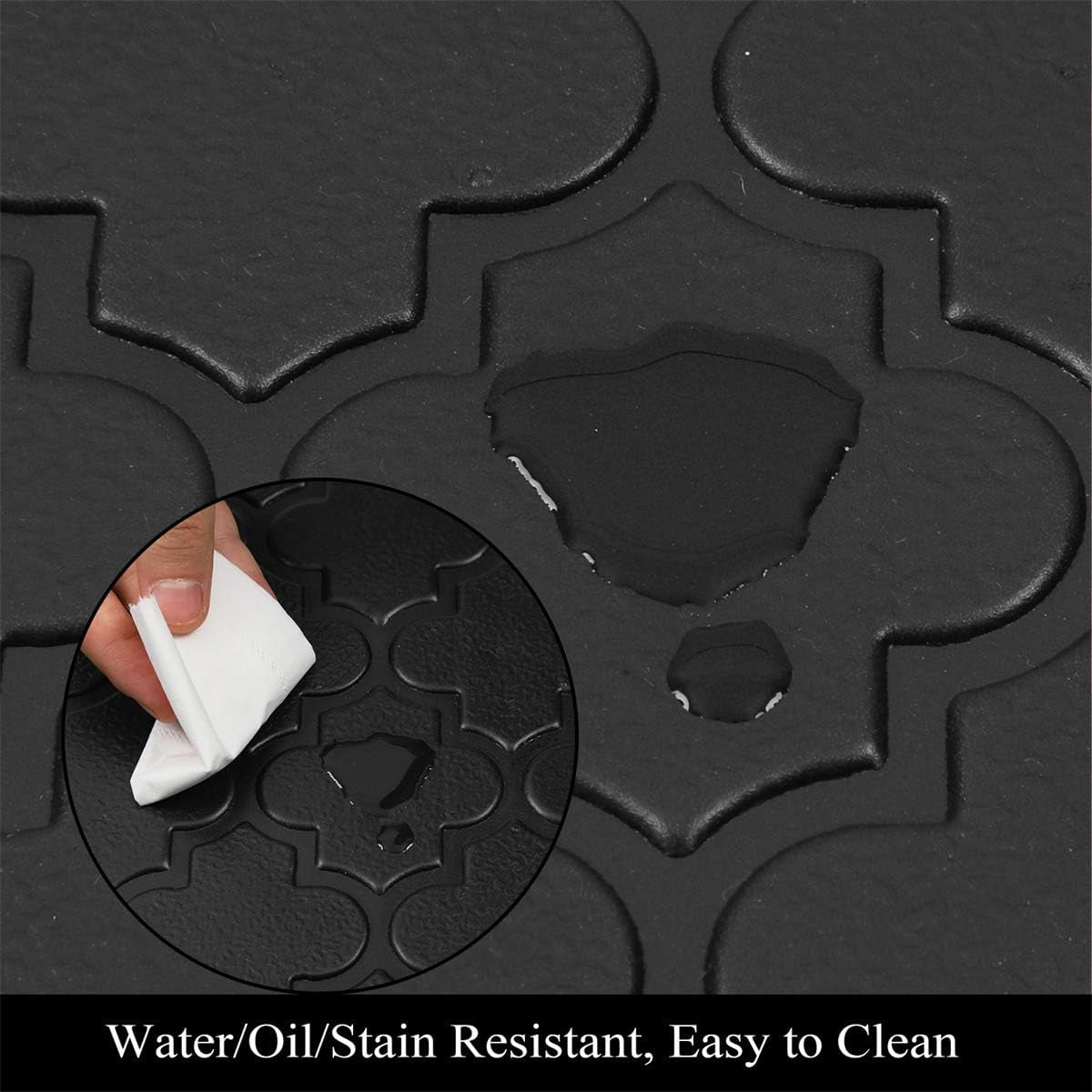 HEBE Kitchen Mat Cushioned anti Fatigue Kitchen Floor Mat Runner 20"X60" Non Slip Kitchen Mats for Floor Waterproof Kitchen Rugs and Mats Comfort Mat for Standing Desk,Sink,Laundry