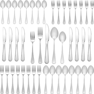 Silverware Set 20 Piece Stainless Steel Flatware Dishwasher Safe 