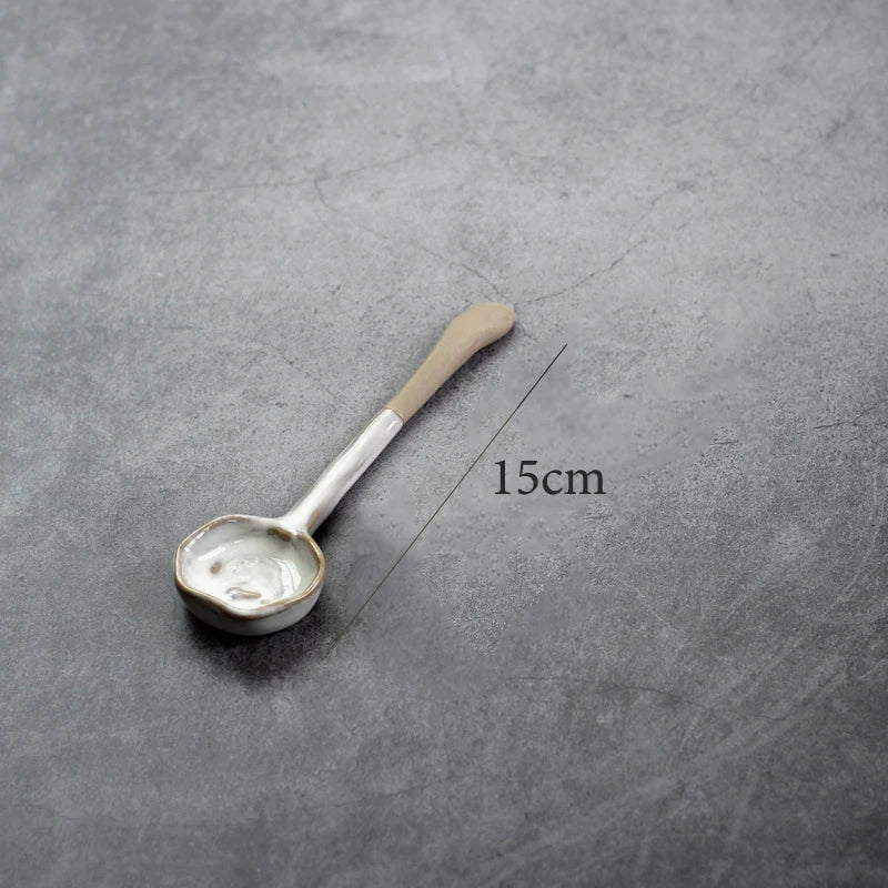 Quality Tableware Nordic Household Ceramics Irregular Shape Rice Salad Bowls Flat Dishes Shallow Desserts Dishes Plate