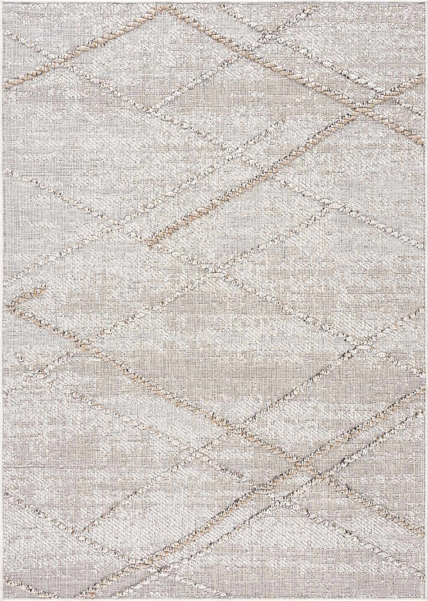 Baqer Bone & Tan Area Rug