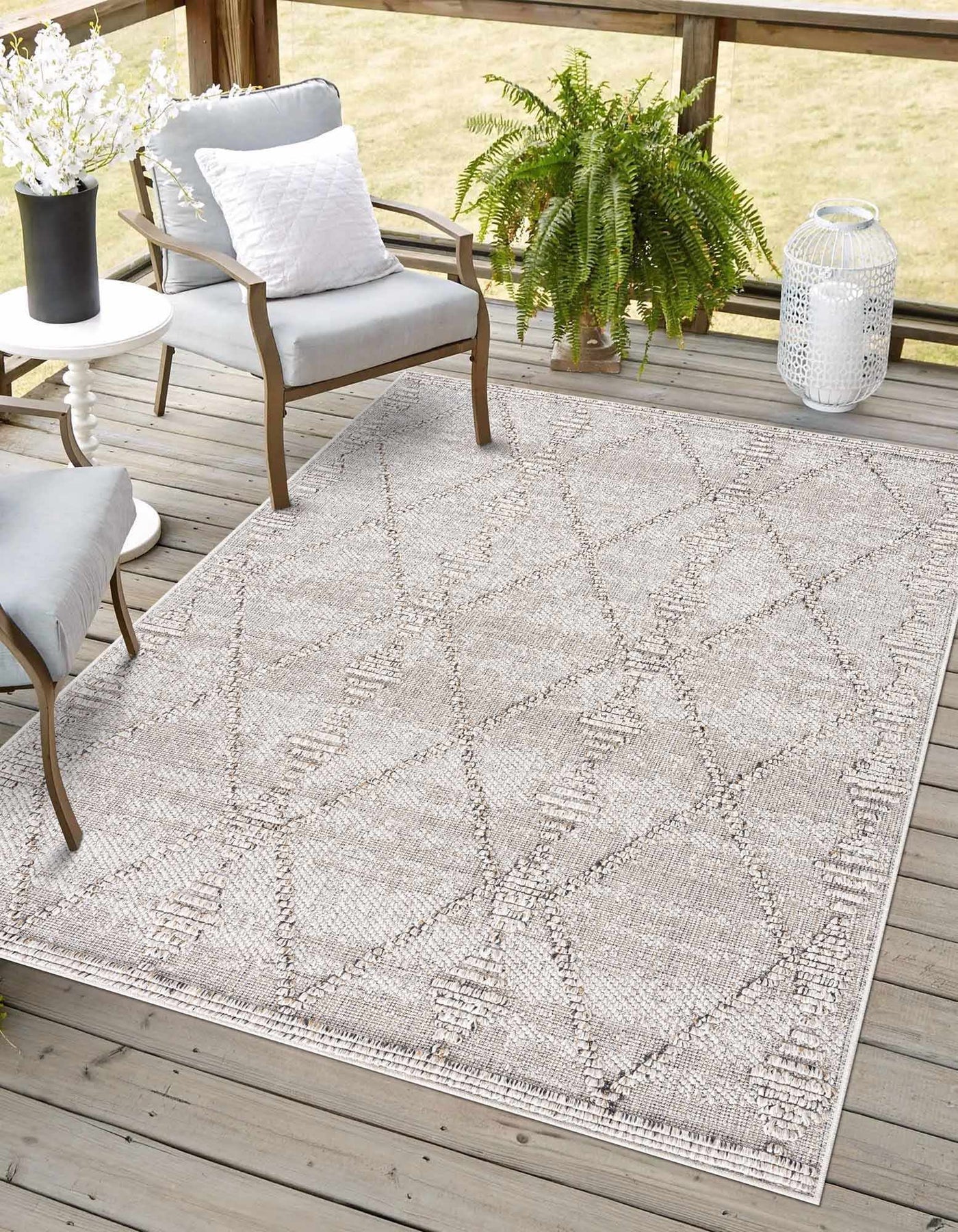 Nyla Bone Area Rug