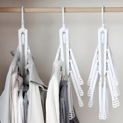 MagicFold™ 360° Rotating Hanger – Dry, Store & Save Space Like Never Before!