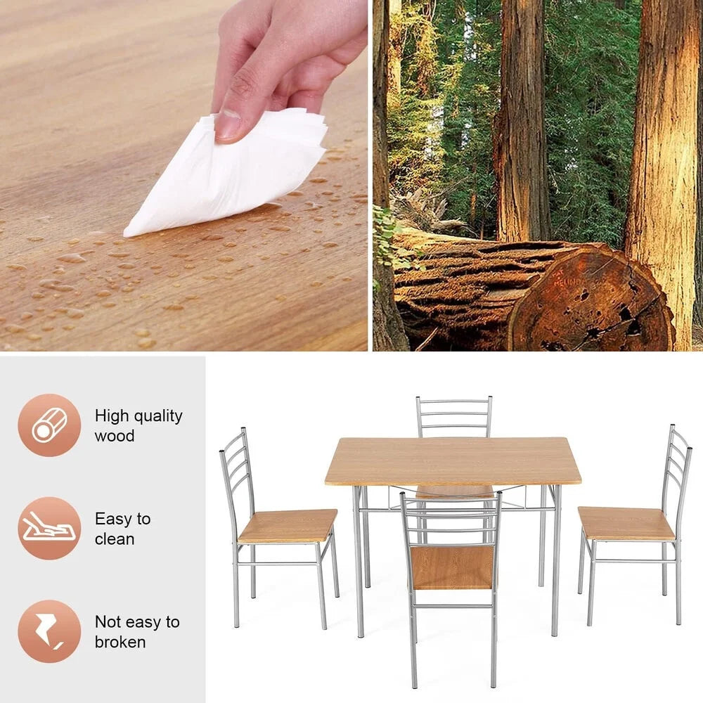 Dining Table Set Kitchen Table and Chairs for 4 Kitchen Table Dining Room Table