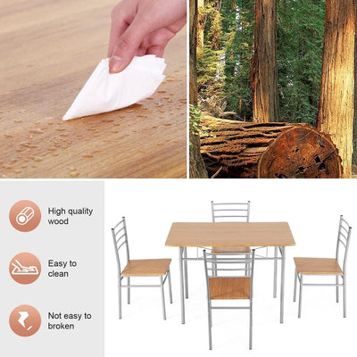 Dining Table Set Kitchen Table and Chairs for 4 Kitchen Table Dining Room Table