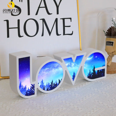 LED LOVE Light for Dorm Room, Girlfriend,  Birthday Wedding Party  Decor
