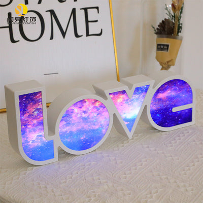 LED LOVE Light for Dorm Room, Girlfriend,  Birthday Wedding Party  Decor