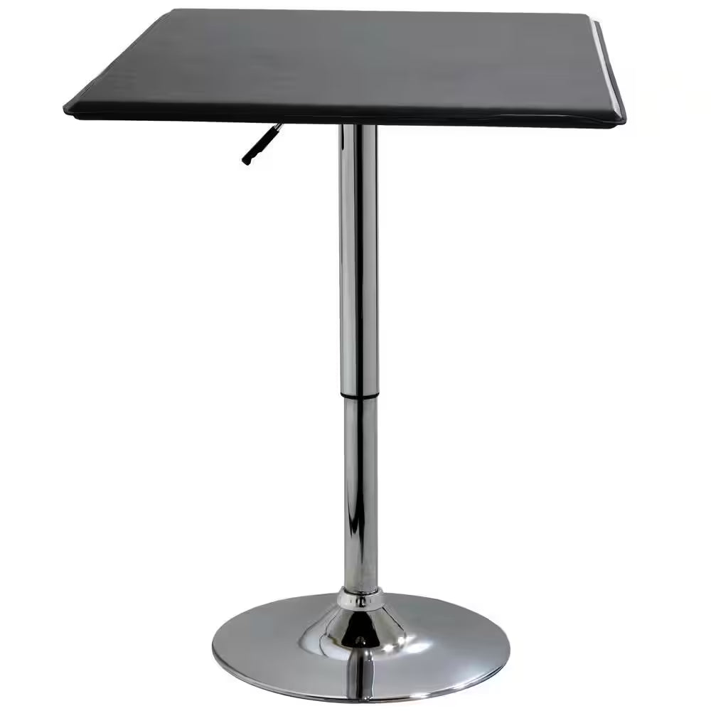 Bar Table Set with Adjustable Height