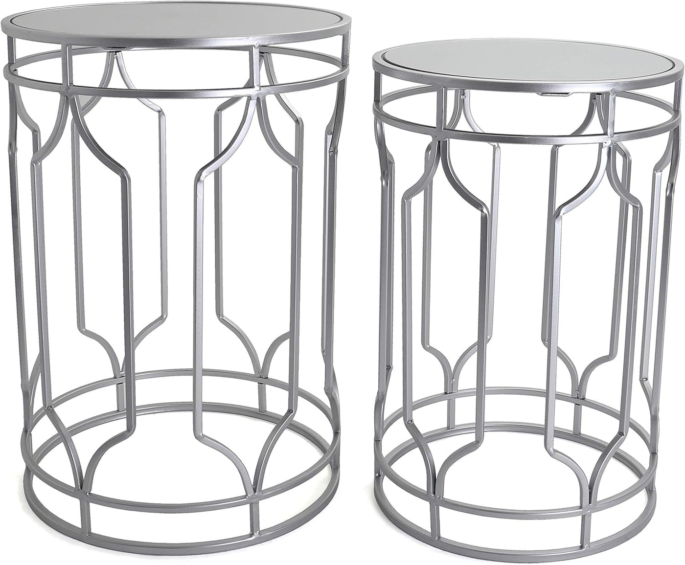 End Table Set  Nesting round Accent Tables