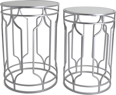 End Table Set  Nesting round Accent Tables