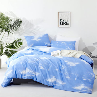 Queen Comforter Set Fluffy Bedding Comforter Sets  with 2 X Pillow Cases