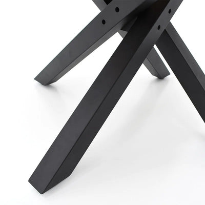 Pinkard 47'' Iron Pedestal Dining Table