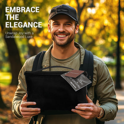 Men's Gift Bundle Body & Earth Bath and Body Wash Sets for Men - 8Pcs Spa Baskets Mens Birthday Gifts Sandalwood, Self Care Kit, Husband Men Father'S Day Gifts