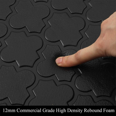 HEBE Kitchen Mat Cushioned anti Fatigue Kitchen Floor Mat Runner 20"X60" Non Slip Kitchen Mats for Floor Waterproof Kitchen Rugs and Mats Comfort Mat for Standing Desk,Sink,Laundry