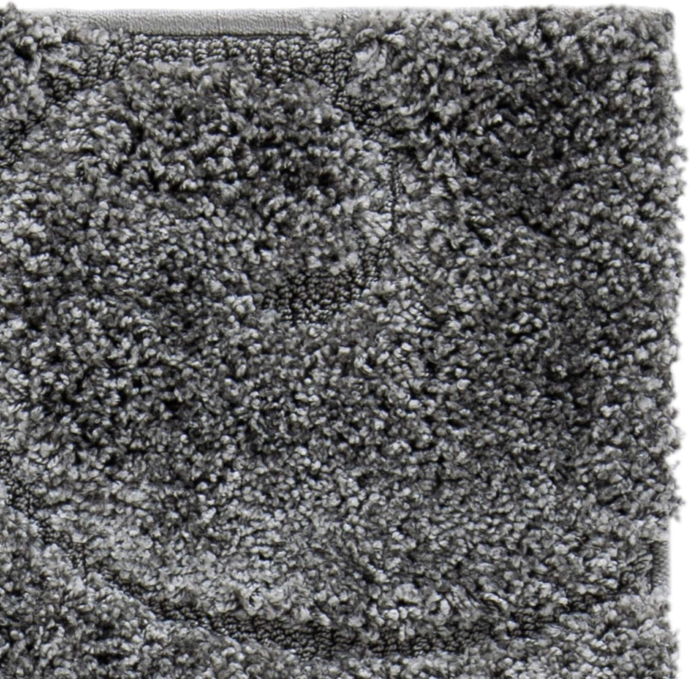 SAFAVIEH Florida Shag Collection Area Rug - 6'7" Square, Grey, Scroll Design, Non-Shedding & Easy Care, 1.2-Inch Thick Ideal for High Traffic Areas in Living Room, Bedroom (SG455-8013)