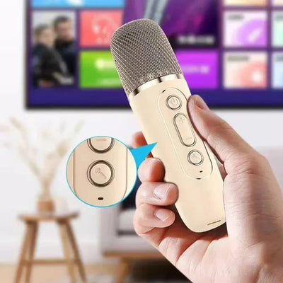 K12 Bluetooth Karaoke Machine – Ultimate Portable Singing Experience with Wireless Microphones