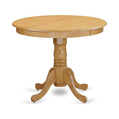 Antique 5-Piece Wood Kitchen Table and Chairs in Oak